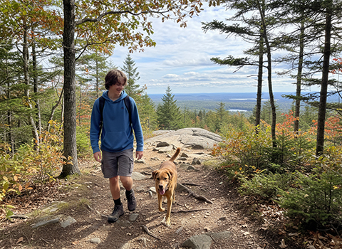 Bradbury Mountain Summit Trail